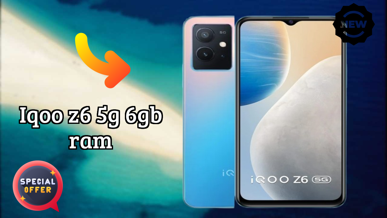 IQOO Z6 5G 6GB RAM at ₹15,500 - Complete Specifications List