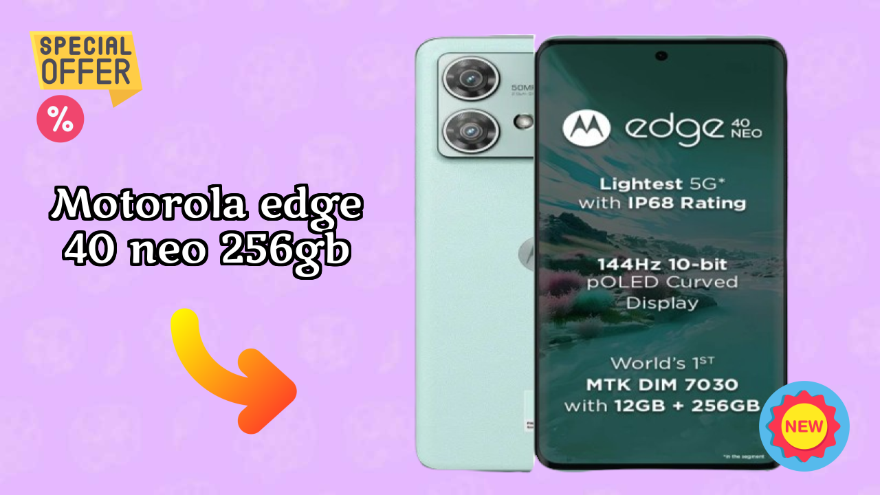 Motorola Edge 40 Neo 256GB Display Quality: P-OLED Explained