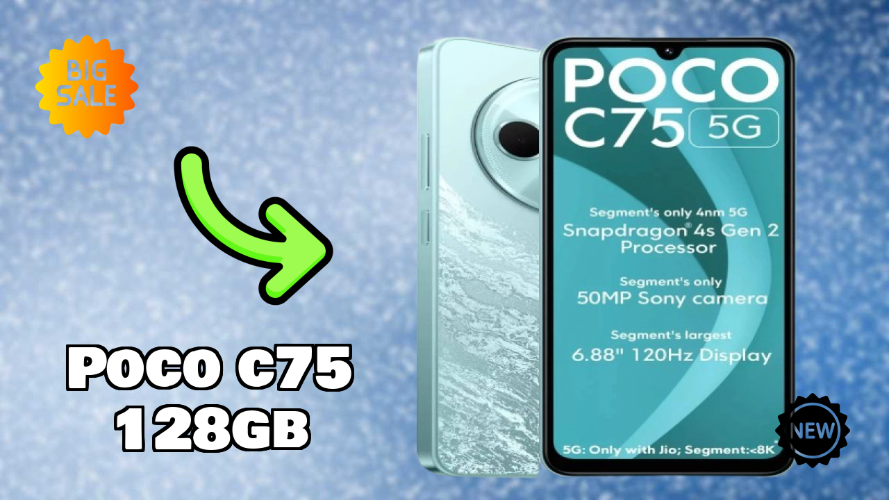 POCO C75 128GB Camera Quality: 50 MP Rear Camera Photo Review