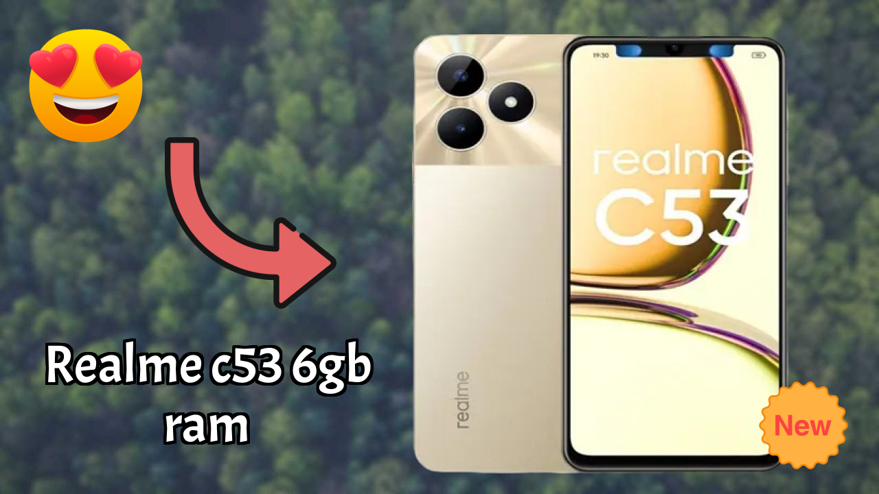 Realme C53 6GB RAM Display Analysis: IPS LCD Quality
