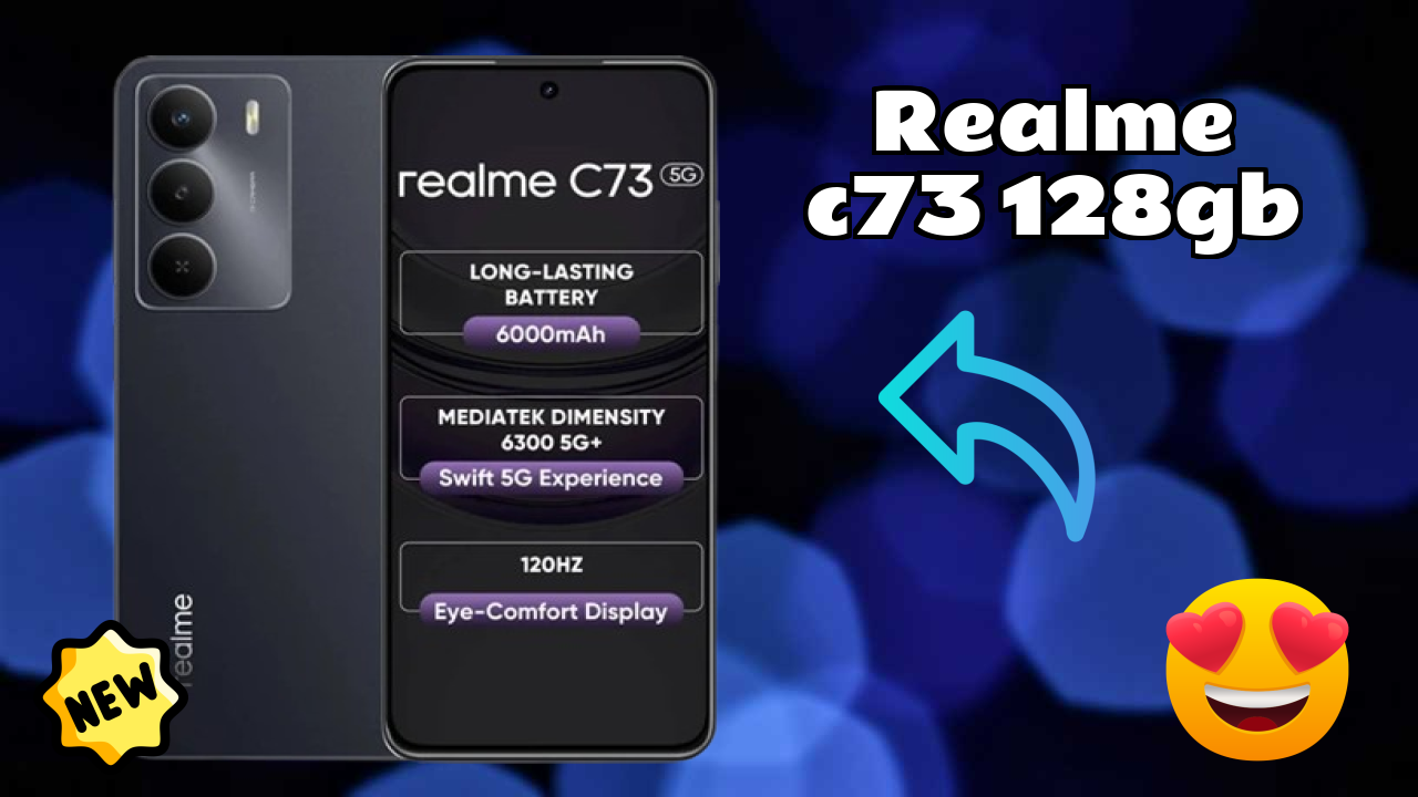 Realme C73 128GB Display Technology: IPS LCD Quality