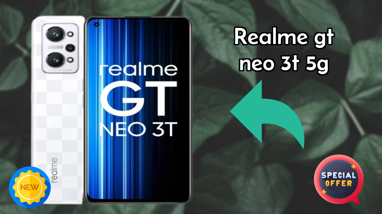 Realme GT Neo 3T 5G Display Review: 6.62 Inches (16.81 Cm) Screen Size