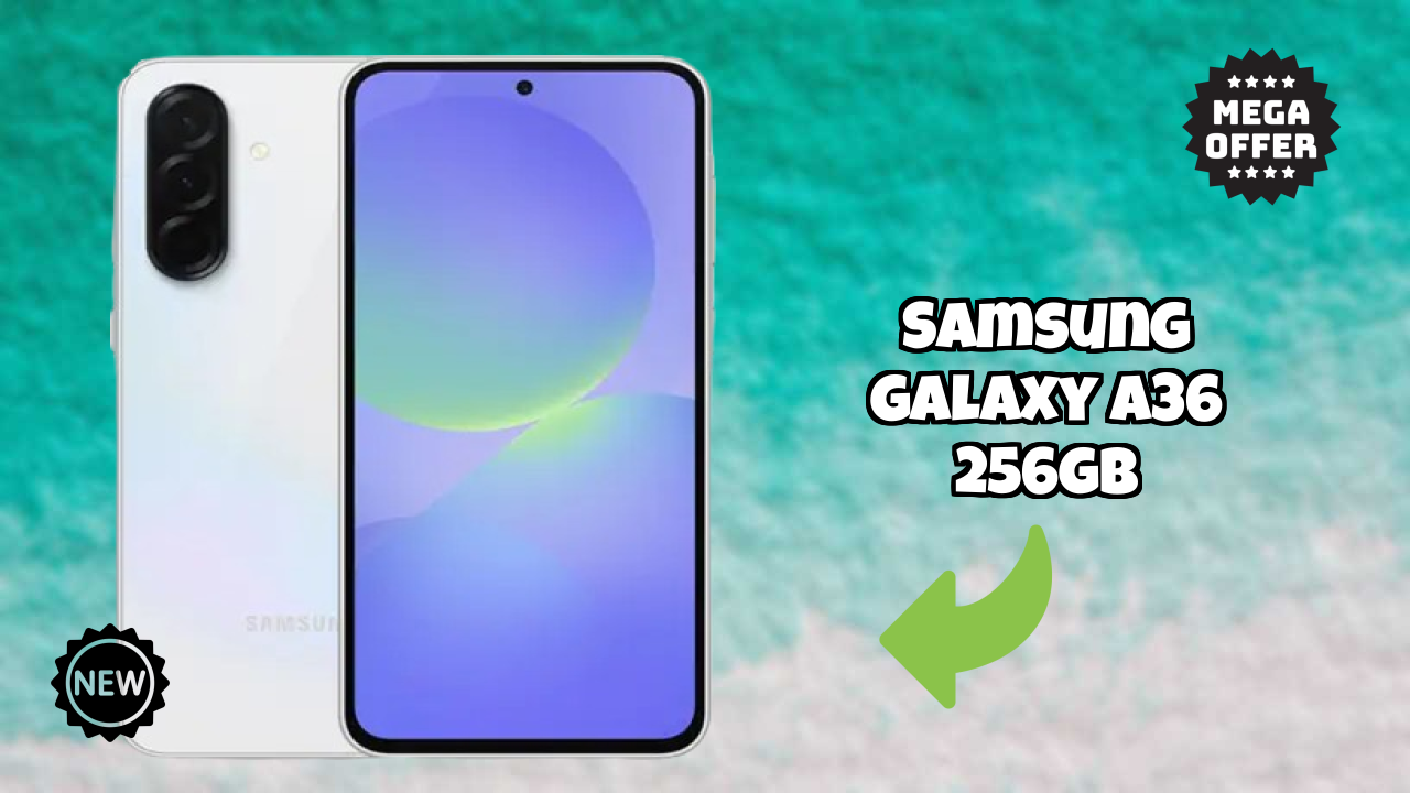 Samsung Galaxy A36 256GB RAM Performance: 8 GB RAM Multitasking