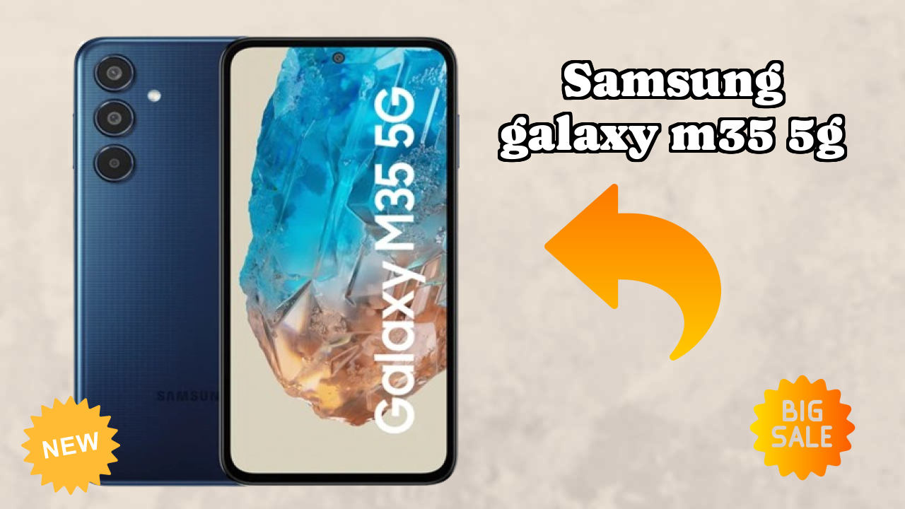 Samsung Galaxy M35 5G at ₹17,990 - Complete Specifications