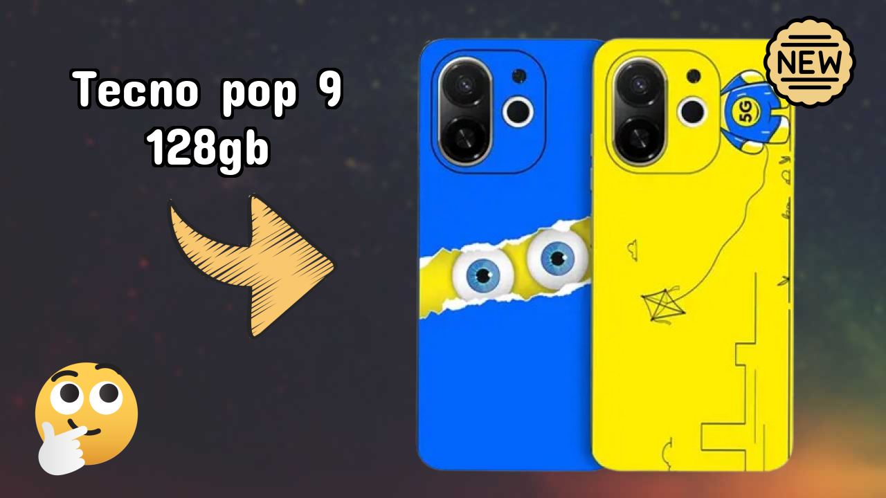 Tecno Pop 9 128GB Battery Life: 5000 MAh Charging Time