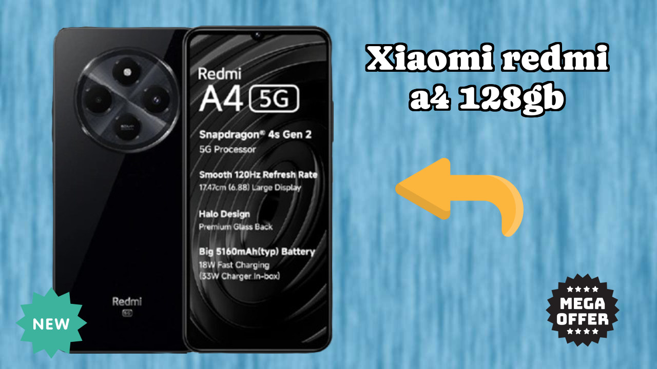 Xiaomi Redmi A4 128GB - Complete Unboxing & First Look Review
